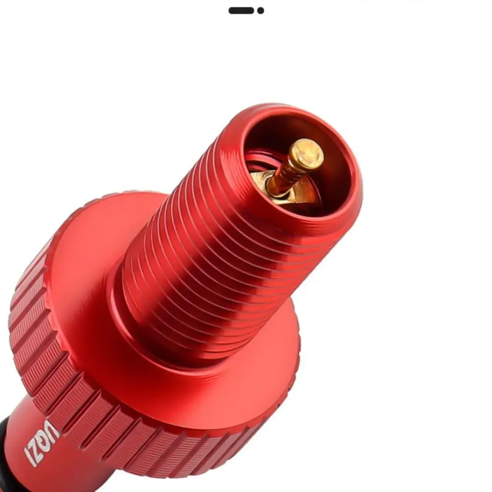 Aluminum Alloy Rear Shock Valve Adapter CNC Anti-corrosion Aerated Conversion Nozzle Anti-rust Anodizing Pump Valve Adapter