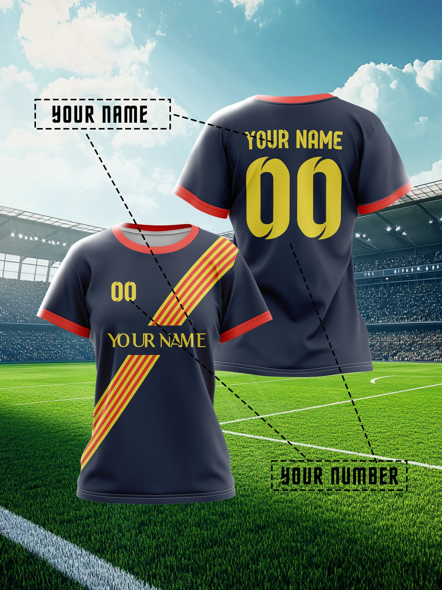 2026 Women's Custom Name and Number Sports V-Neck Jersey, Running Quick-Dry, Full Body Print, Heat Sublimation, Pink Fashion