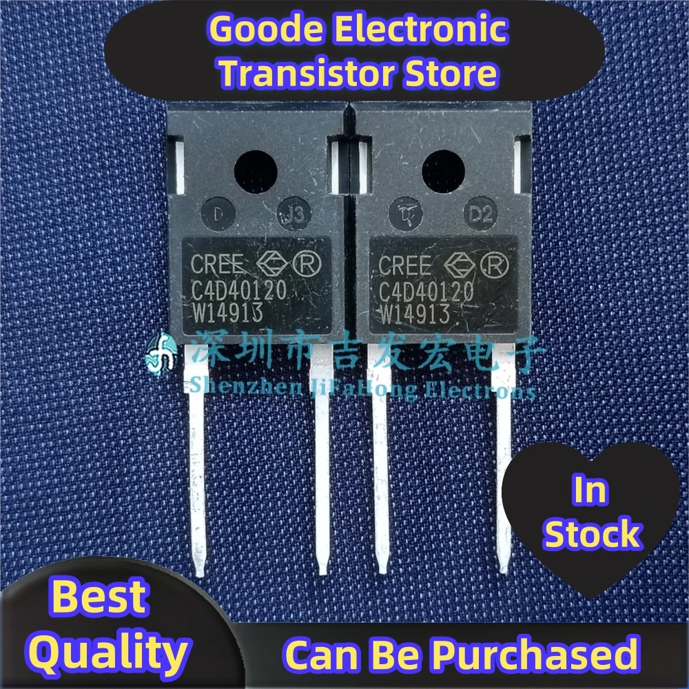 

10PCS C4D40120H C4D40120 40A 1200V TO-247-2Fast Shipping Best Quality