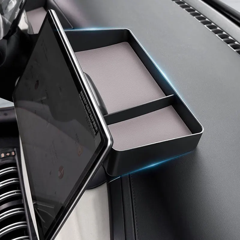 ABS Scratch-Proof Shockproof Organizer For BYD ATTO 3 Accessories 2022 2023 2024 2025 Screen Rear Storage Box Car Accessories