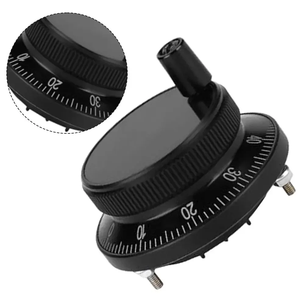 

Импульсный энкодер с маховиком 5 В 60 мм, 6-контактный 5 В, 60 мм, импульсный энкодер с маховиком с ЧПУ, подходит для станков с ЧПУ