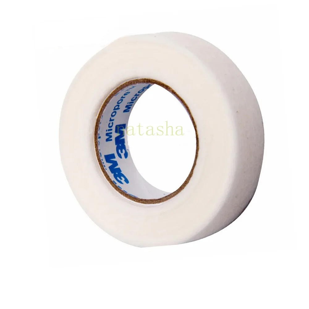 10pcs Tape Surgical Tape Eyelash Extension apprication Medical breathable lash tape microporous breathable paper