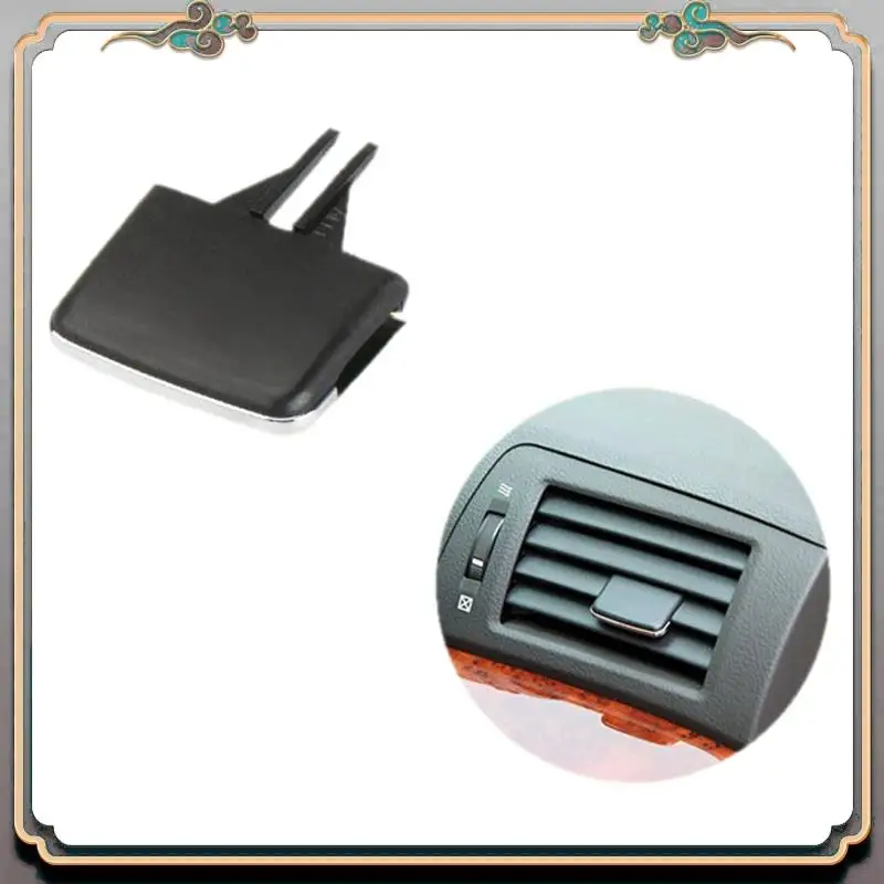 

A73Q-1Pcs Side Air Conditioning Vent Piece Outlet Card Clip Wind Direction Plectrum Knob For TOYOTA ALPHARD 11-14