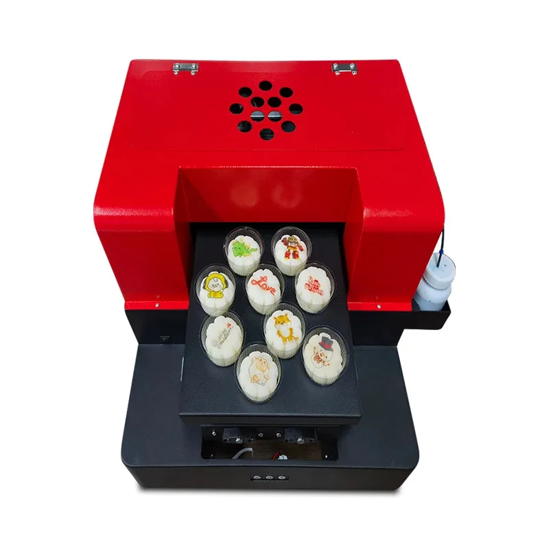 

Fast Speed Automatic Food Printer CMYK Edible Decorating Food Printer Cake Photo Food Printing Machine