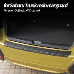Trunk Guard Plate For Subaru Outback Forester XV Crosstrek 2012-2021 Car Rear Bumper Stickers Accessories