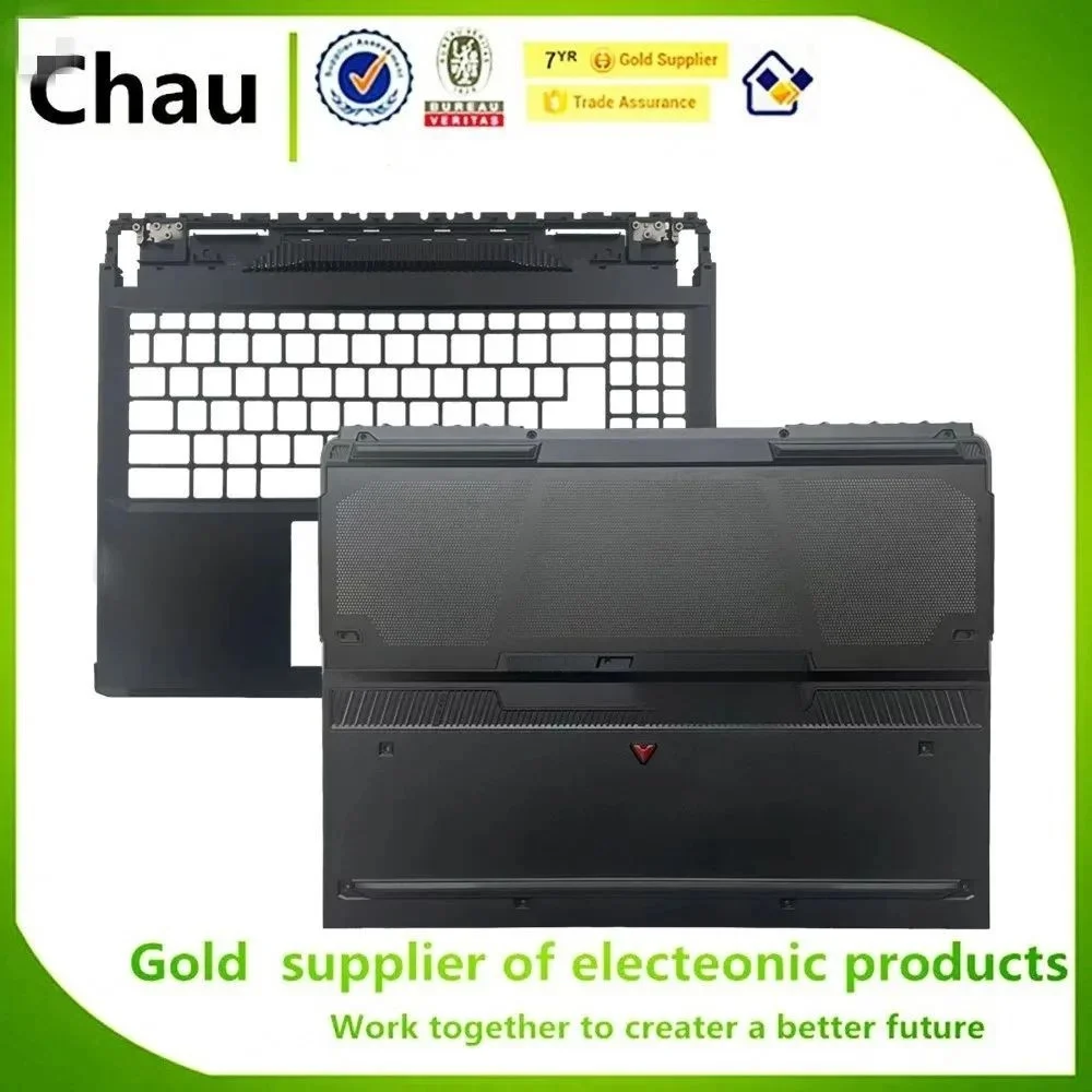 

Chau GE68HX GE68 MS-15M1 Laptop Upper Case Palmrest Cover/Bottom Base Cover Lower Case 3075M1D211 3075M1C211
