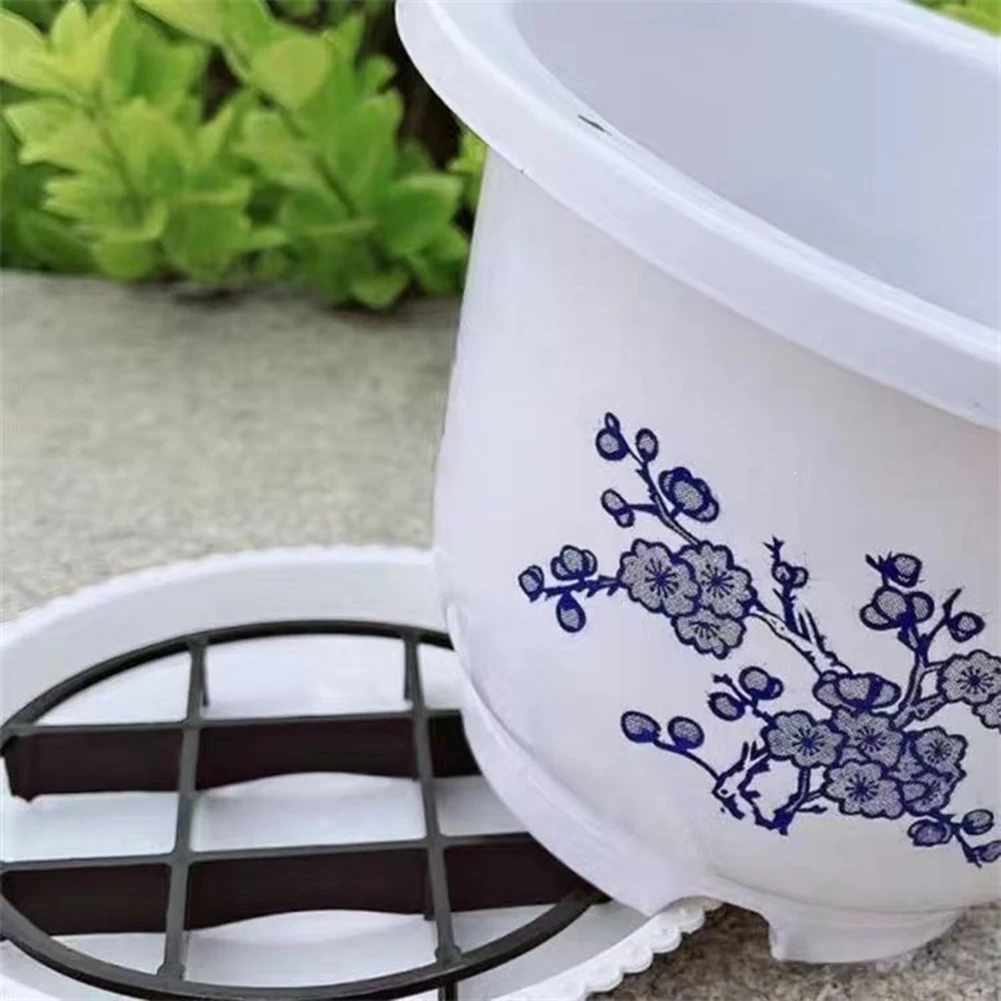 Root-Saving Pot Riser Drainage Rack Stand Improved Airs Circulation Featuring Anti‑Skid Feet For Indoor Outdoor For Home Garden