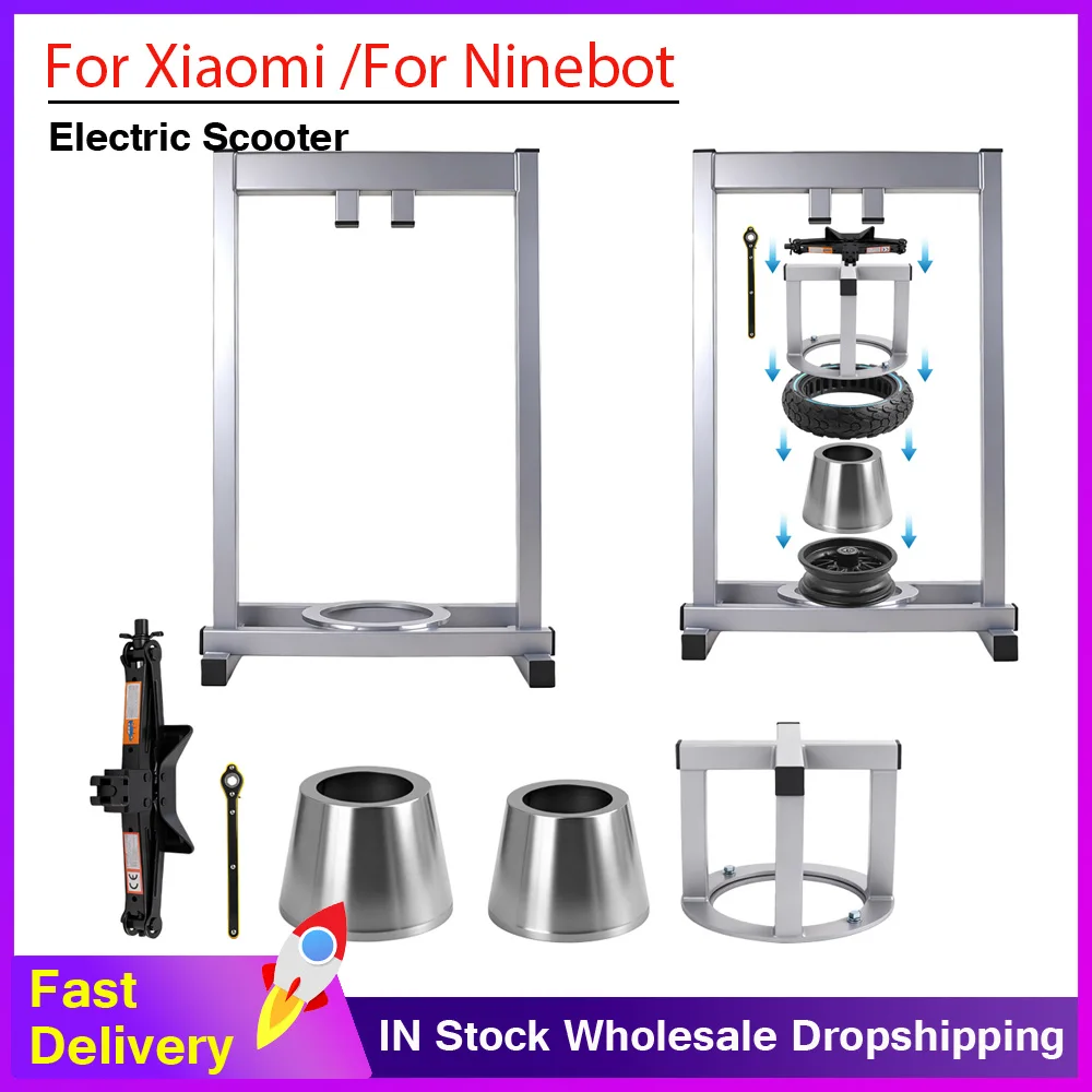 

Non-inflatable Solid Tire Honeycomb Tire Simple Pressing Machine Tool 8.5/10 Inch Electric Scooter For Xiaomi For Ninebot Parts