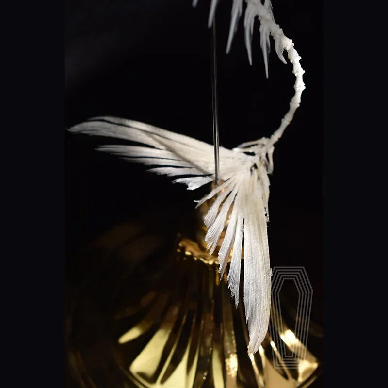 2118 Mythical Mermaid Skeleton Sculpture Fantasy Creature Resin Art Curio Cabinet Display Home Decor Ethical Craft Gothic