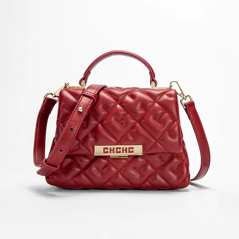 حقيبة كتف كارولينا هيريرا الراقية خفيفة الوزن وعصرية للتنقل اليومي، حقيبة كروس متعددة الاستخدامات