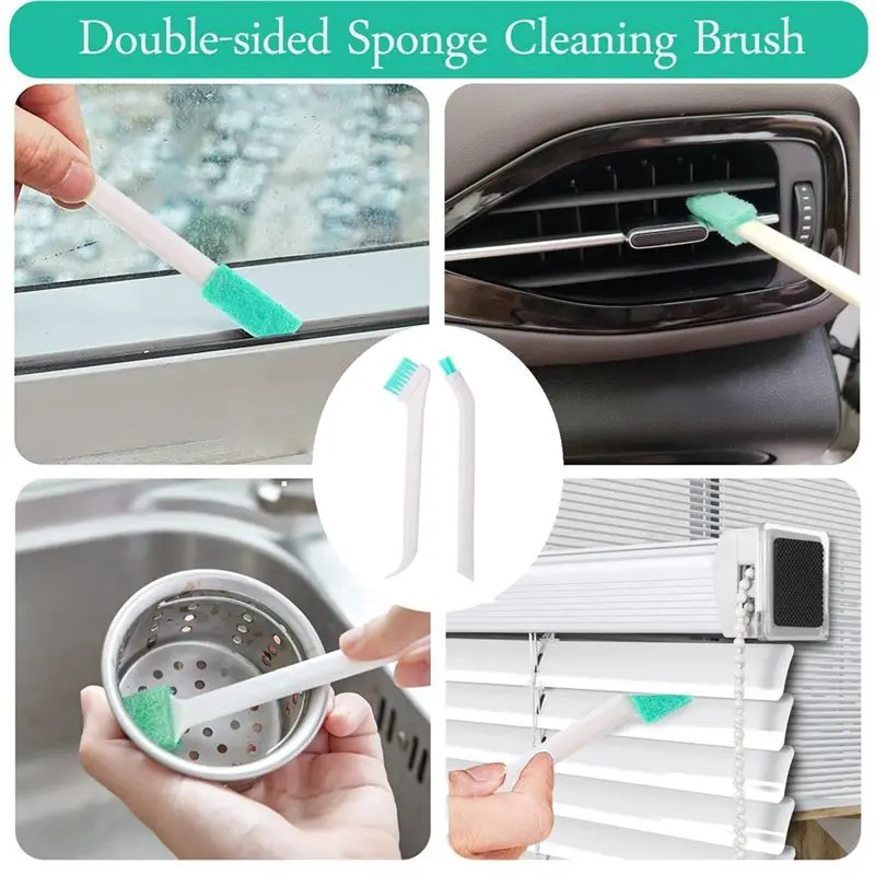 Door And Window Space Cleaning Brush For Small Space, For Household Use, Tiny Soft Scrub