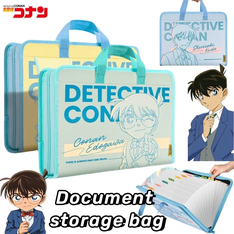 

Детектив Конан Конан Эдогава Куроба Кайто Рэйчел Мур креативная мультяшная милая студенческая многослойная сумка для хранения большой вместимости