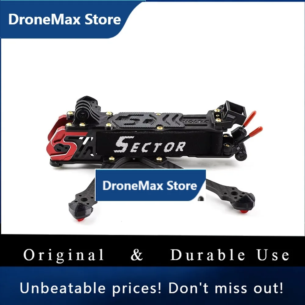 DroMaHGLRC Sector Sector D5 225mm Carbon Fiber 5mm Arm For FPV Freestyle 5inch Analog Digital Drones