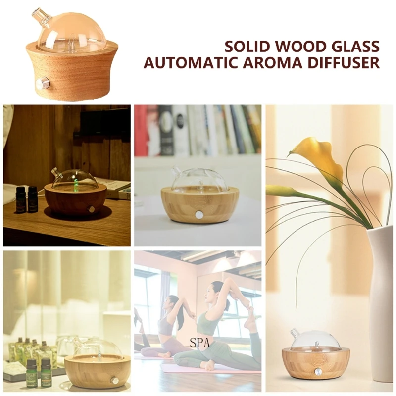 เครื่องหอมอัตโนมัติสมัยใหม่ Glass สำหรับอโรมาเธอราพีผ่อนคลาย