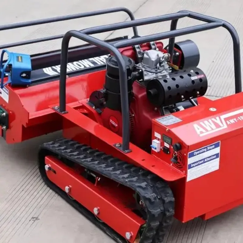 Customized cutting width of 800/1000/1200mm lawn mower for home garden use, intelligent remote control lawn mower