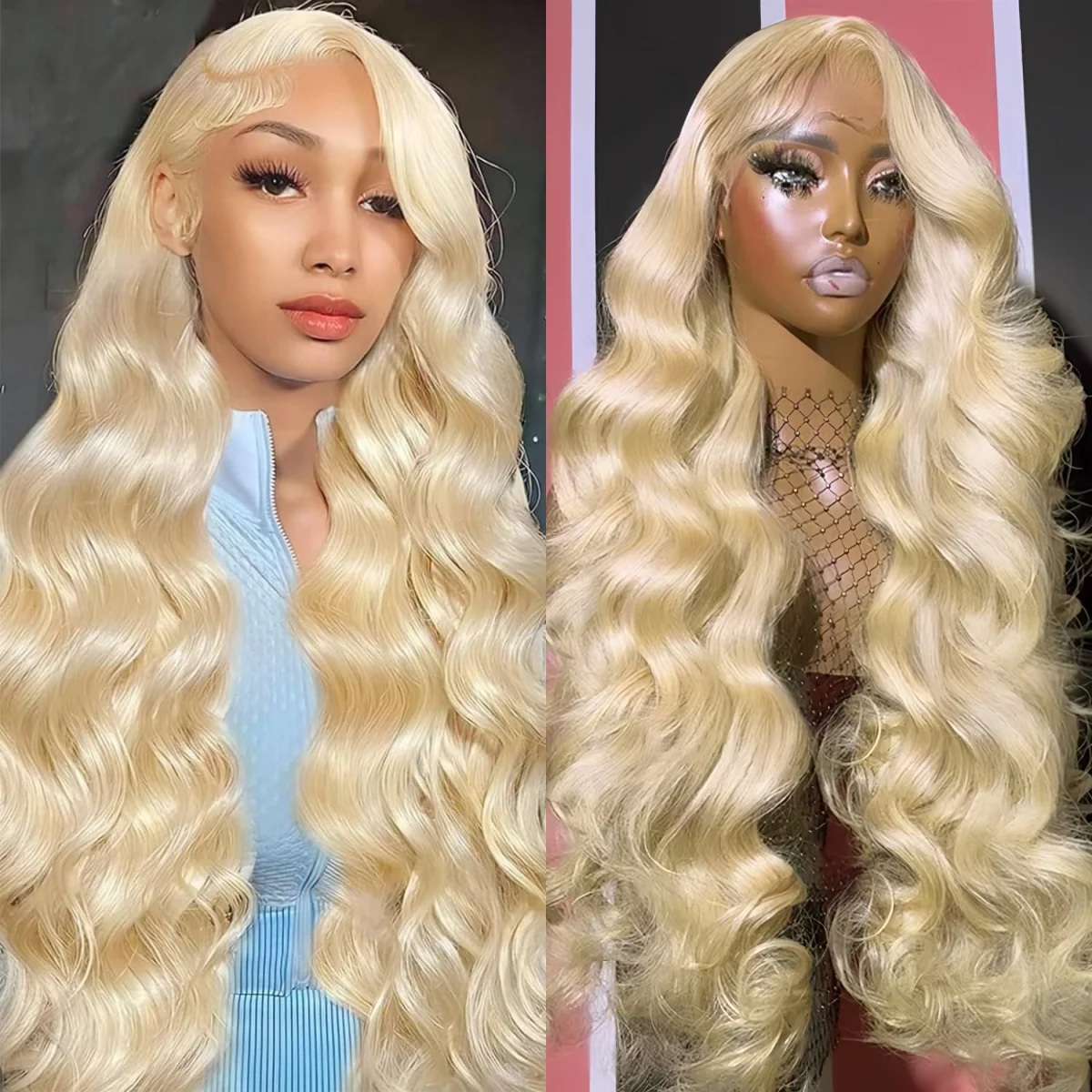 

250% Density 613 Human Hair Wig 13x6 Hd Lace Frontal Wig 30 40 Inch Body Wave Lace Front Wig Honey Blonde Human hair For Women