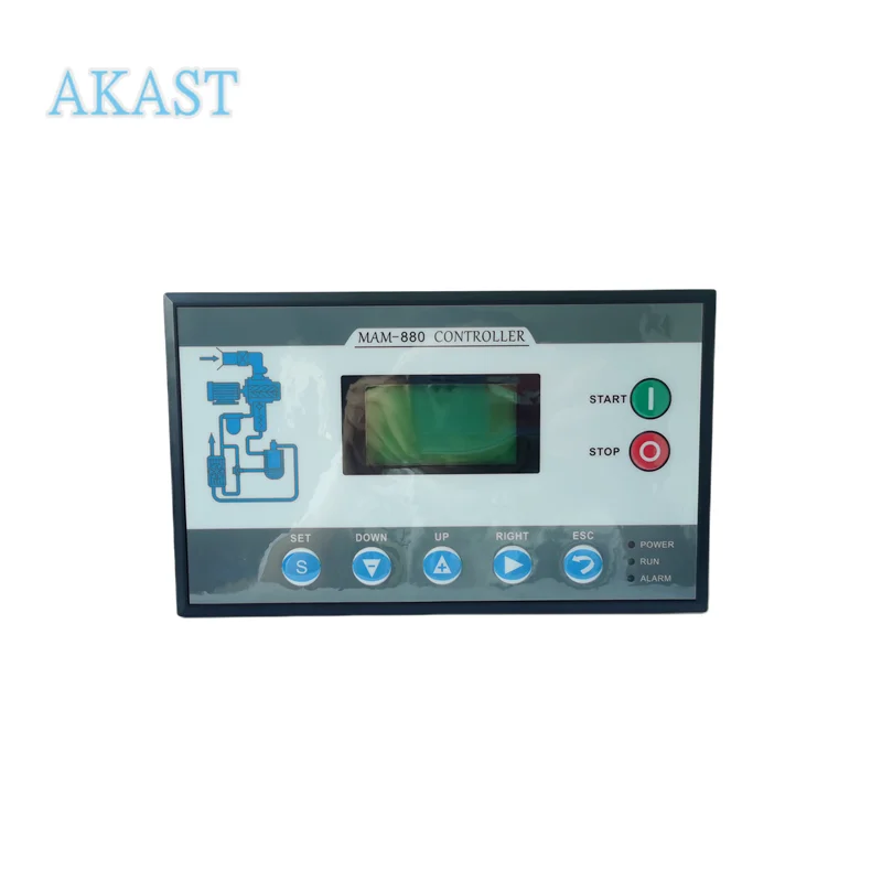 

PLC Screw Air Compressor Electronic Controller Panel MAM880 16-28V/10W air compressor control panel