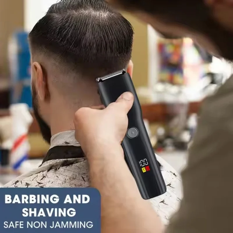 2025 suttik profissional ipx7 à prova dwaterproof água aparador de cabelo conjunto máquina de corte de cabelo masculino recarregável sem fio 0.5-20mm aparador de barba