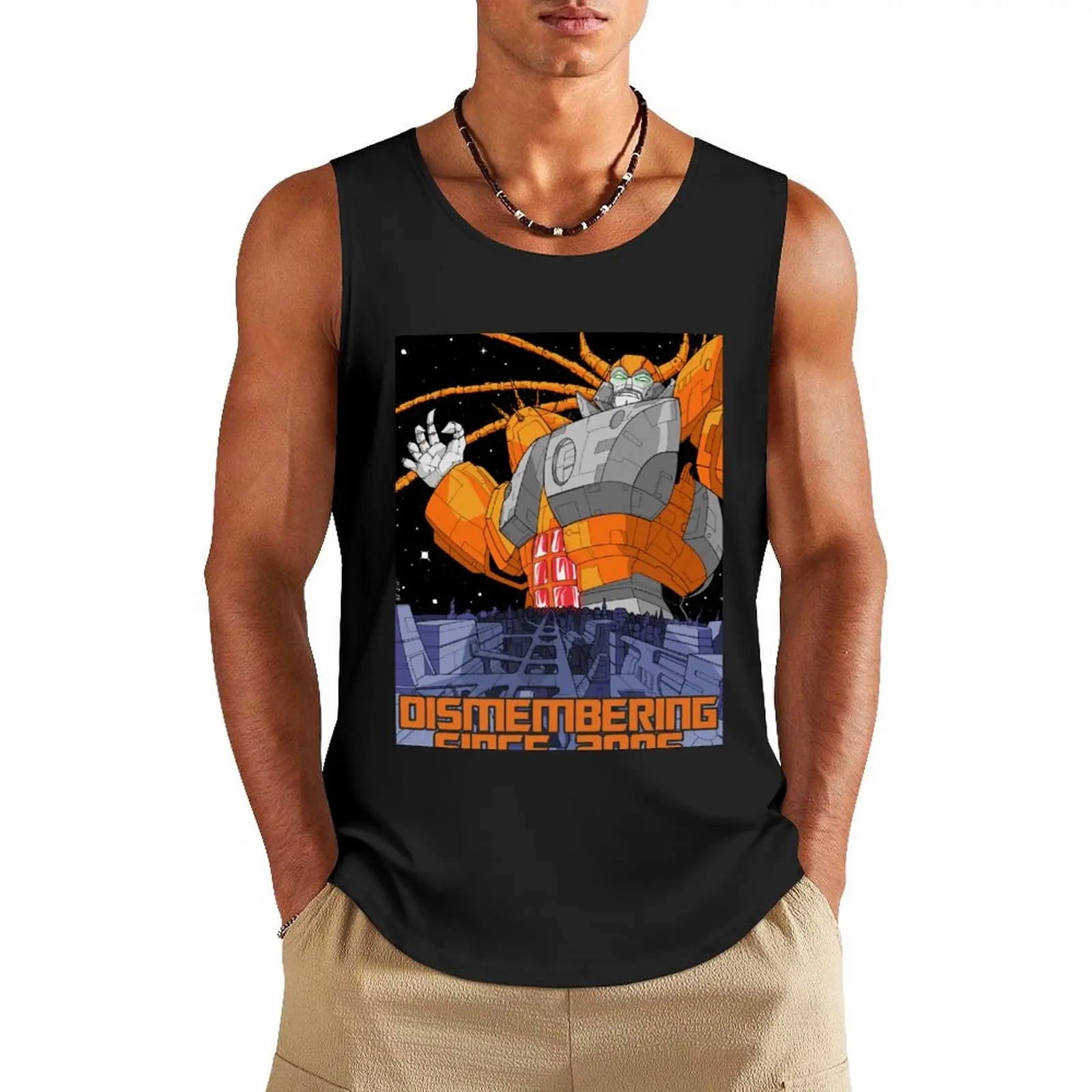 Unicron - Dismembering Since 2005 Tank Top Gym wear running shirt underwear mens clothing