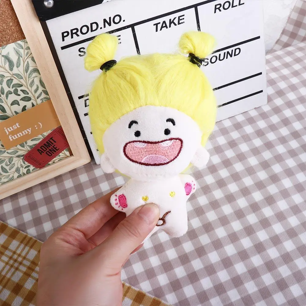 Gifts Fried Hair Missing Teeth Doll Toothless Cotton Plush Doll Toothless Dolls Keyring 12 Constellations Diy Hairstyle Baby