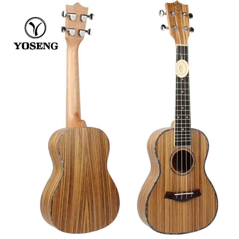 

Special Zebra Wood Production Custom OEM Wooden Ukulele