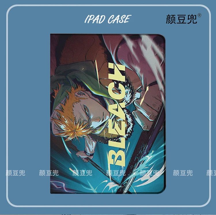 Bleach Anime Kurosaki Ichigo For iPad Air 4 5 10.9 Mini 5 6 Cases Luxury Silicone For Pro 12.9 11 10.5 iPad 10th Protective Skin