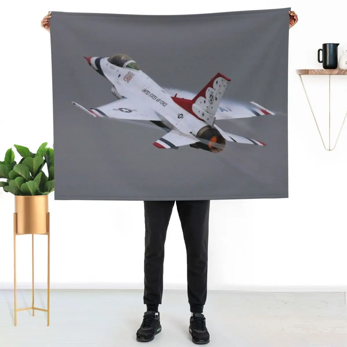 Thunderbird Power Throw Blanket Hair Luxury Thicken Single Luxury St Soft Big Blankets