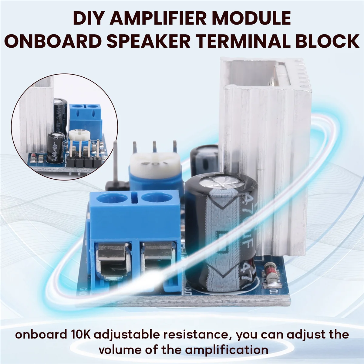 M16KTDA2030A Modul Amplifier Daya DIY Modul Amplifier Papan Amplifier Daya Audio