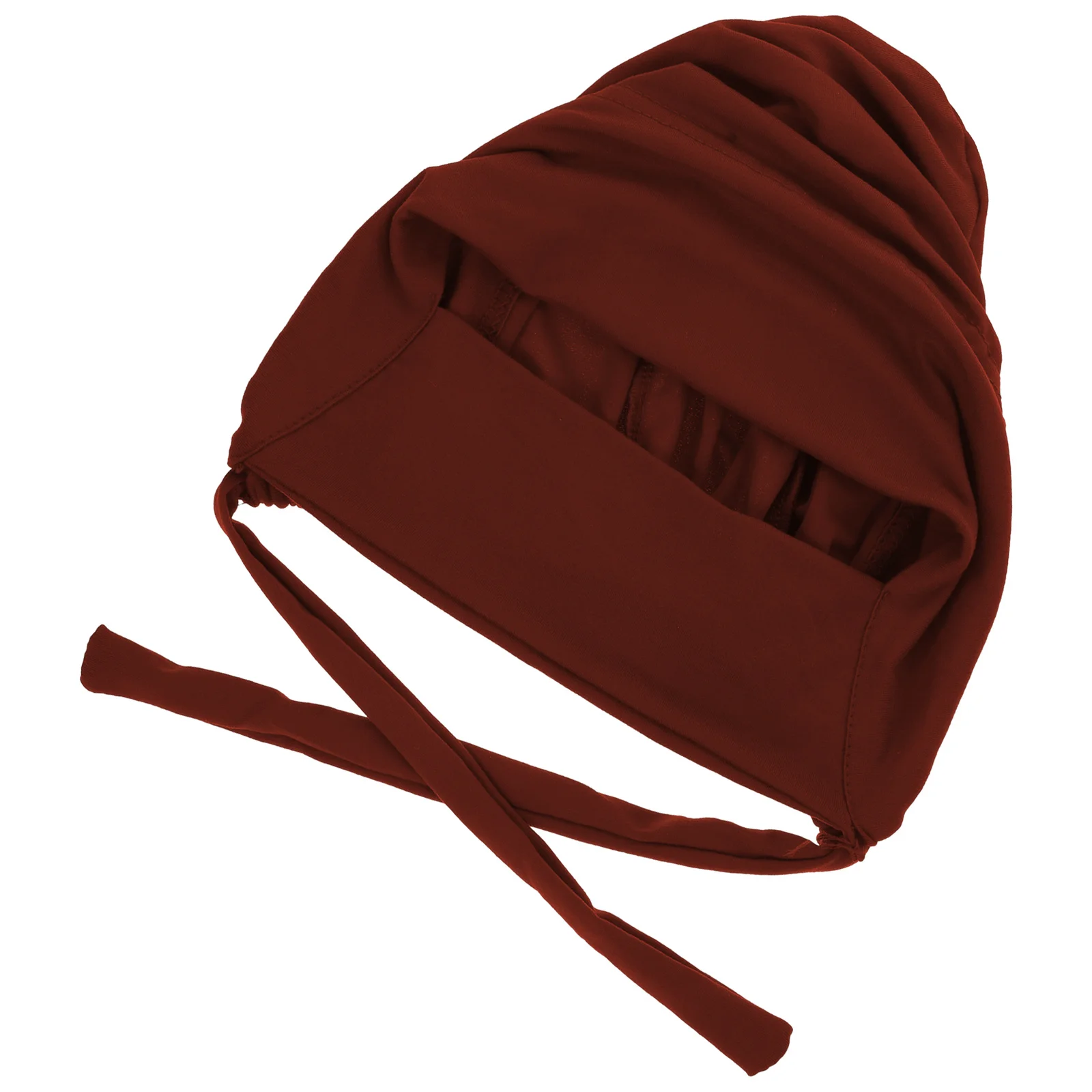 

Эластичная хиджаб-шапочка для мусульманок, полностью закрывающая шею, удобный дышащий исламский головной убор-тюрбан