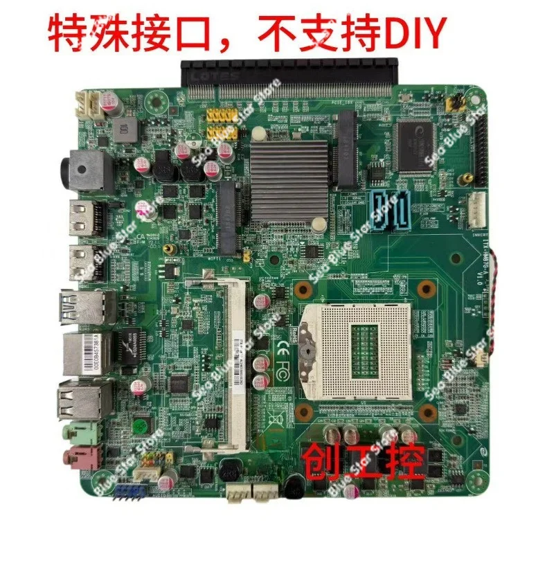 Integrated  Board ITX-HM87G-A V1.0 Single Memory Graphics Card Industrial Control Main Board Second-hand Disassembly Main Board