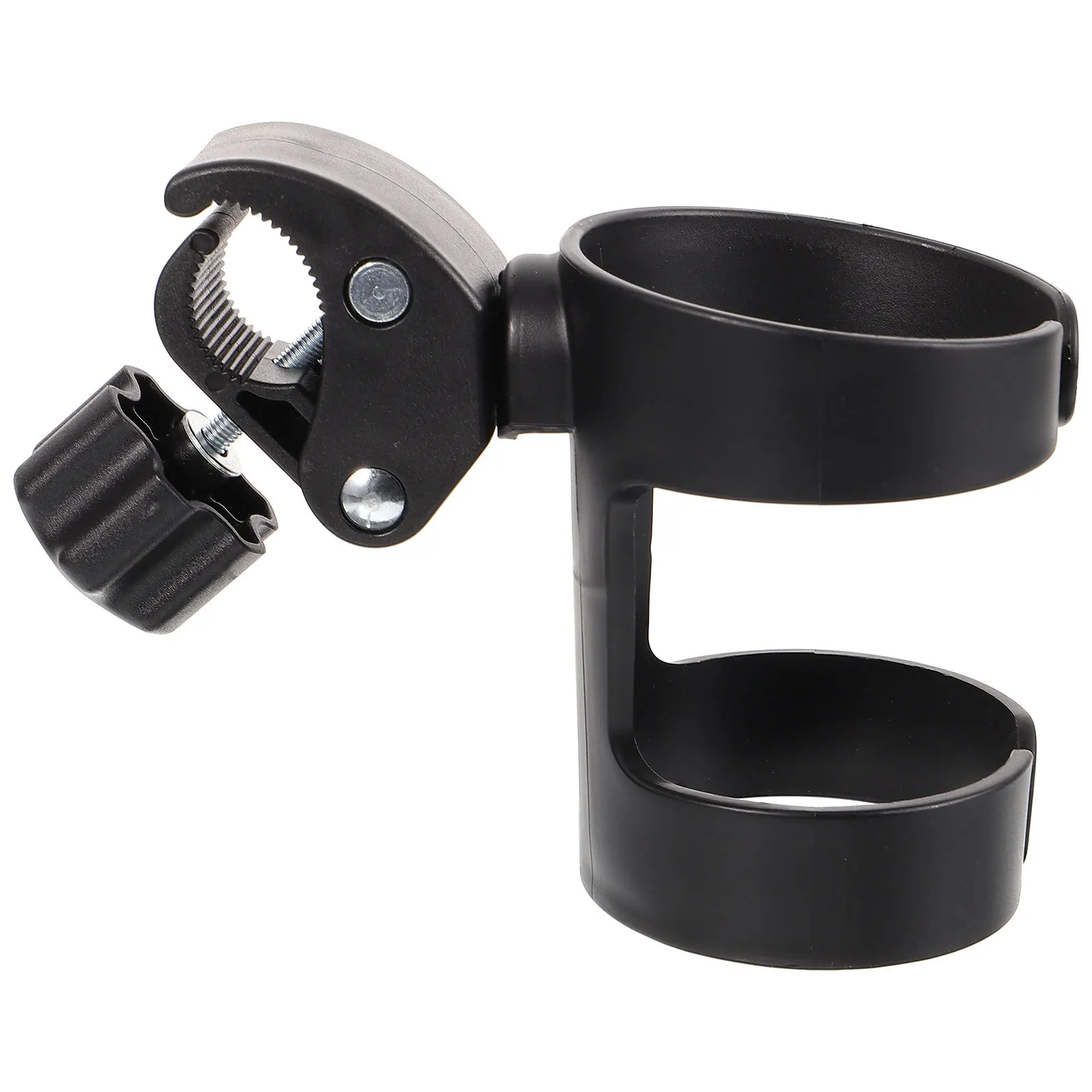 

Stroller Cup Holder Universal Drinks Rack Adjustable Rotation Bike Cup Holder Suitable for Elderly Walker Cart Baby Stroller