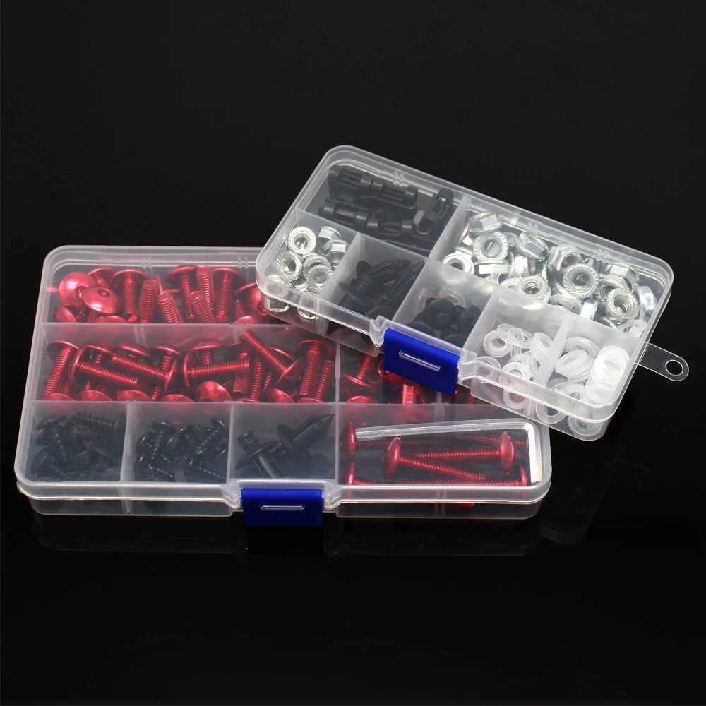 For Yamaha yz dz bws ybr 125 r125 tmax t max 530 500 560 dx nmax 155 160 Motorcycle Bodywork Screws Nut Fairing Bolts Kit