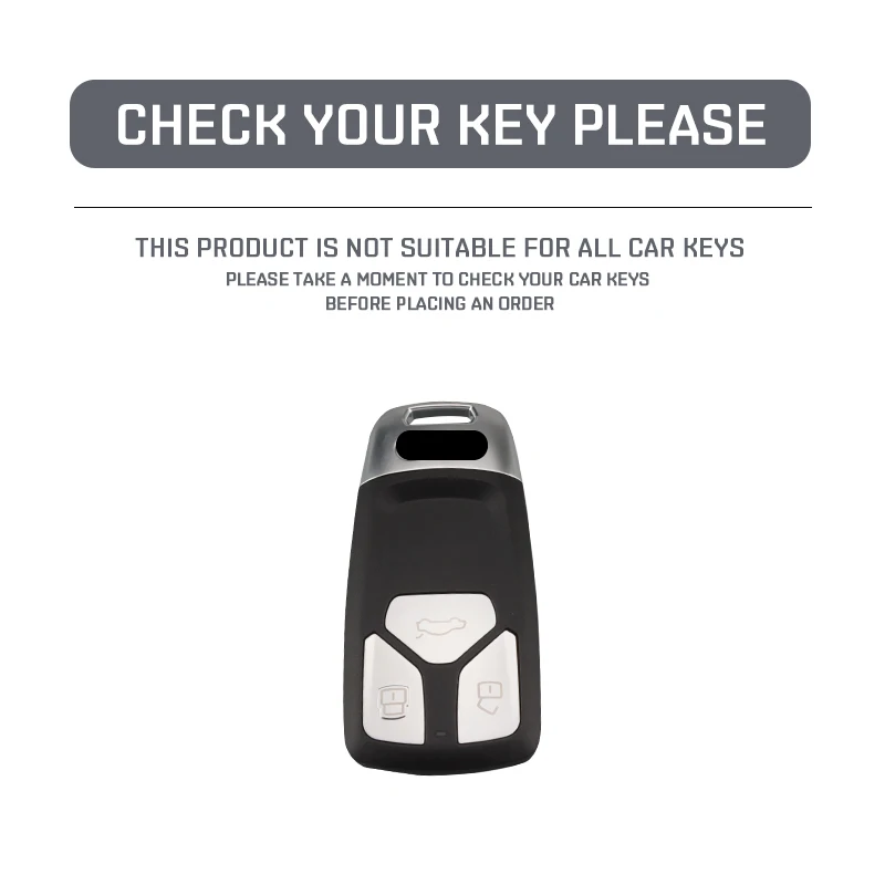 For Audi A4 B9 A5 A6 8S 8W Q5 Q7 4M S4 S5 S7 TT TTS TF Leather Car Remote Key Case Cover Shell Protector Holder Fob Accessories
