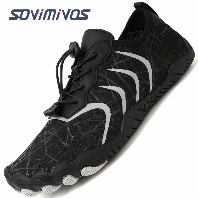 Zapatos descalzos para hombre y mujer, zapatillas de entrenamiento cruzado, punta ancha, sin caída, lucha libre, boxeo, caminar, Fitness, Trail, correr, entrenamiento de gimnasio