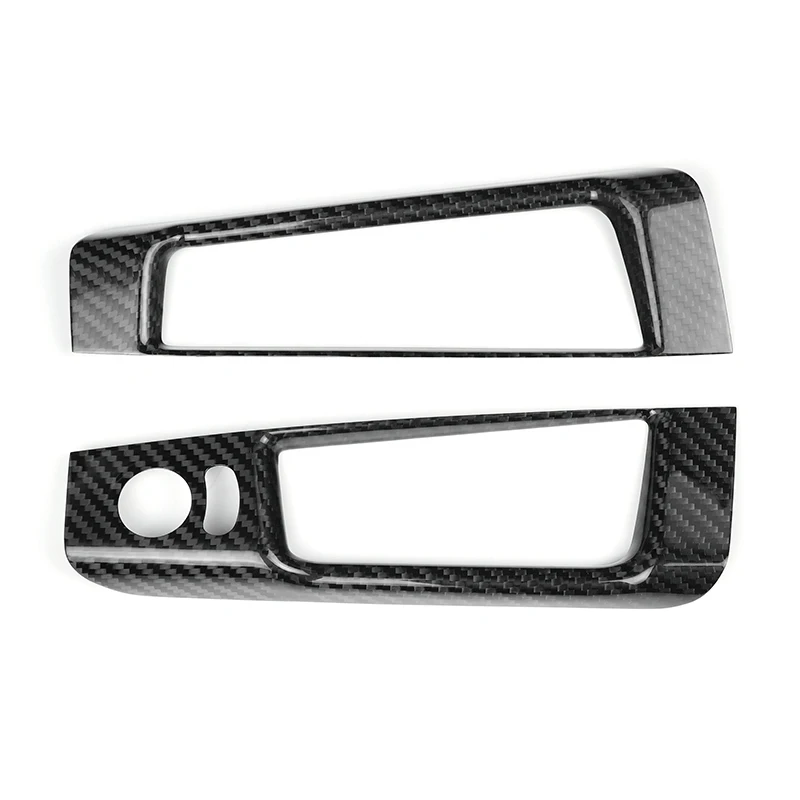 

Equipment Smart Library Shasha Carbon Fiber Window Switch Panel Carbon Fiber Interior Accessories For Fiat Abarth 500 Right Pept