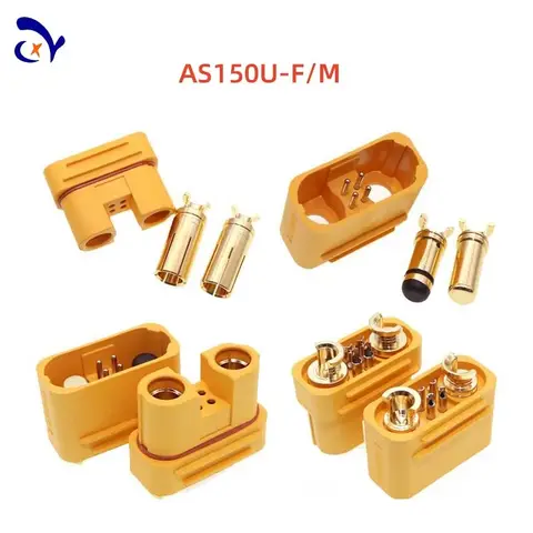 1 pièces AS150U 、 AS150UPW (2 + 4) 、 AS150UPB connecteur Amass mâle femelle mâle haute courant modèle prise d'avion