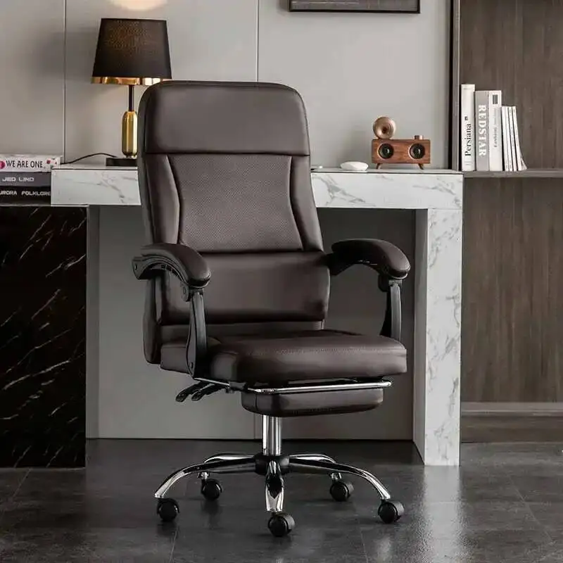 

Кожаные простые офисные стулья, эргономичный компьютерный дизайн, офисные стулья Disain, поворотные напольные стулья Cadeira Gamer Frete, бесплатная мебель