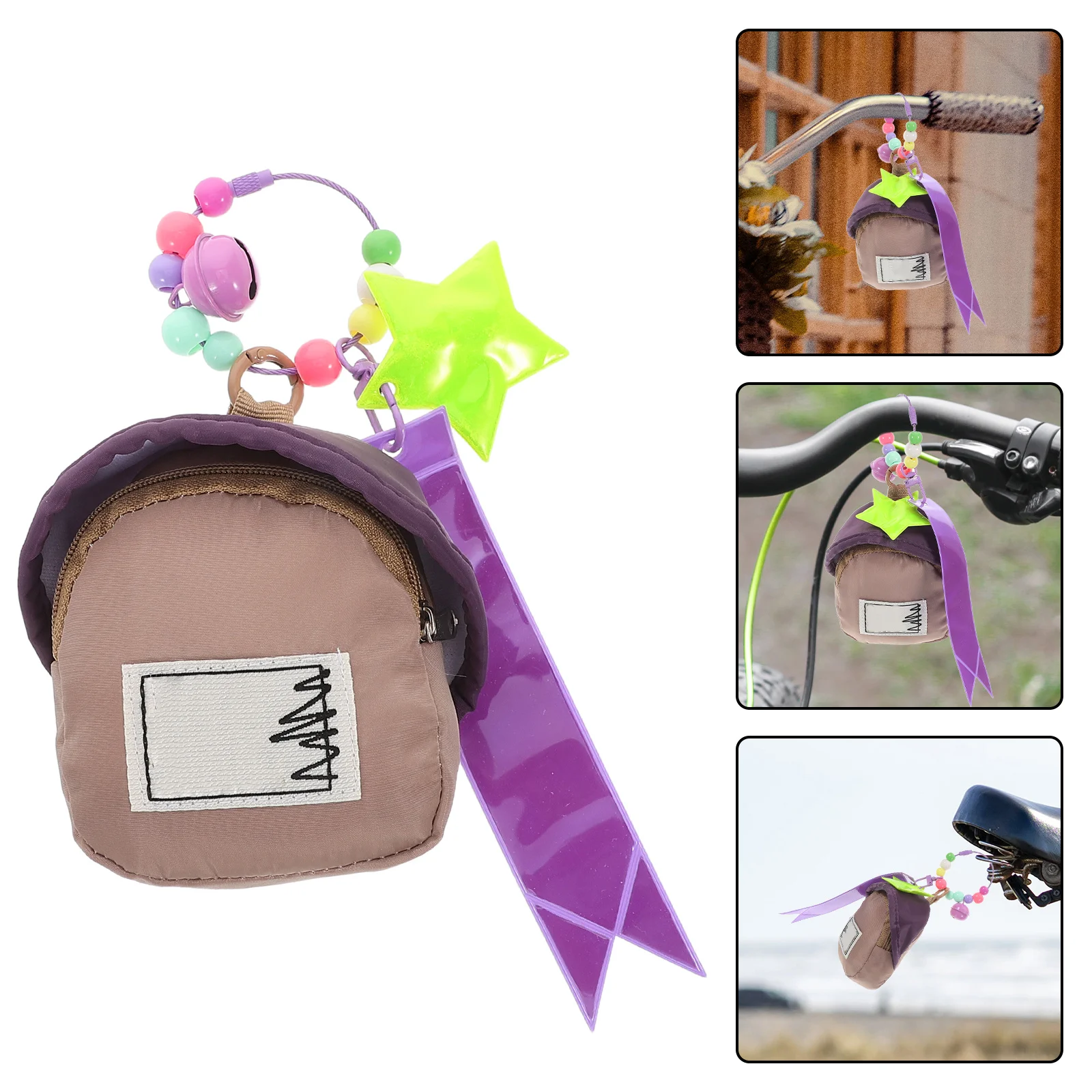 Bike Seat Bag Reflective Decoration Easy Installation for Road Mountain Folding Bikes Large Capacity Bicycle Triangle Bag