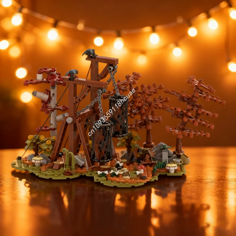 

489 шт. MOC WILLOW 2 Daikini Crossroads Замковая модель Строительные игрушки Блоки Сборка Рождественские подарки DIY Творческий детский день рождения