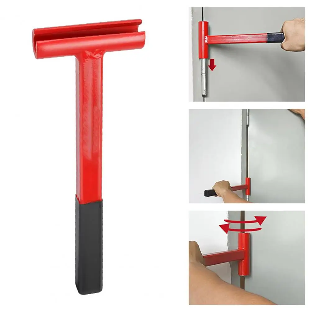 

Hinge Adjustment Tool Long Handle Hinge Bender Wrench High-Strength Heavy-Duty Painted Steel Hinge Wrench with Rubber Grip