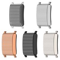 22MM Band Strap Adapter Frame Replacement with Diamonds Protective Case Protector Accessories Watchband Connector for Whoop 4.0