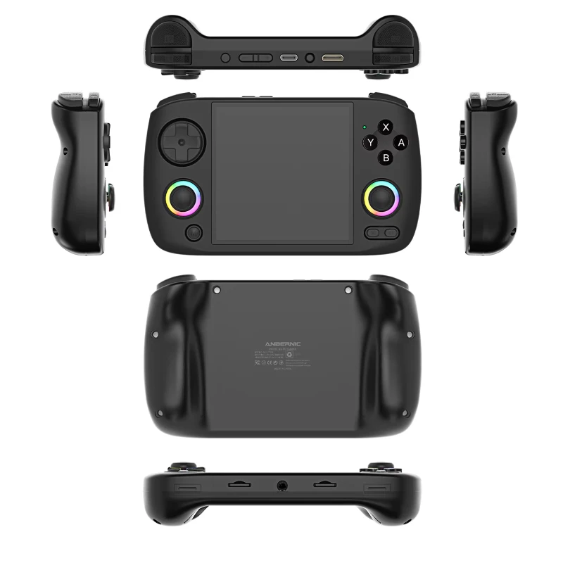 ANBERNIC RG CubeXX Console de jeu portable 3.95 "IPS HD écran Linux WIFI Bluetooth 256G PSP RG Cube XX Console de jeu vidéo rétro