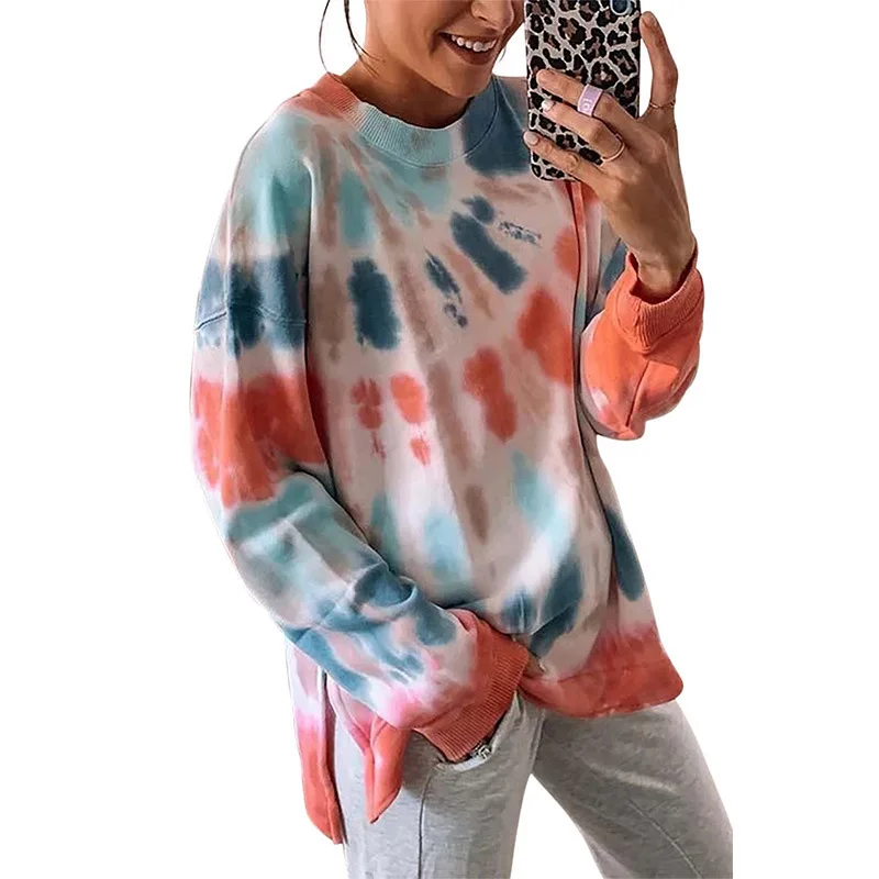 

2020 Autumn New Top Printed Home Clothes Long Sleeve Hoodie Women