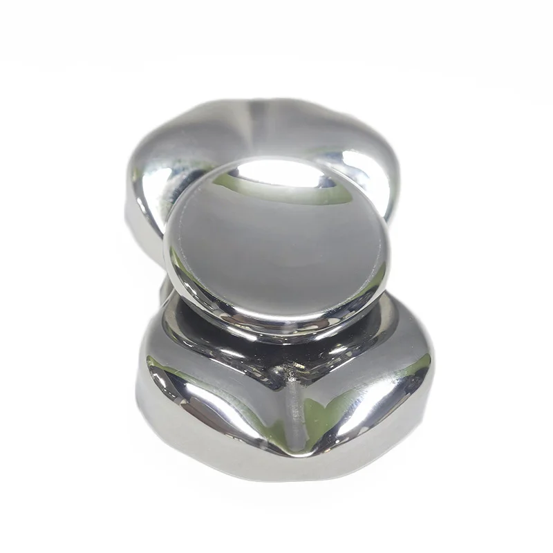 Novel Double Leaf Metal Fidget Spinner EDC Fidget Toys Fun Stainless Steel Haptic Toy Stress Relief Toys ADHD Toy Office Toy