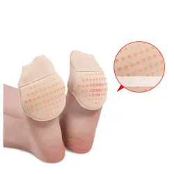 Forefoot Pad Insoles For Shoes Women Breathable Silicone Non-slip High Heel Insole Forefoot Inserts Invisible Anti-pain Foot Pad