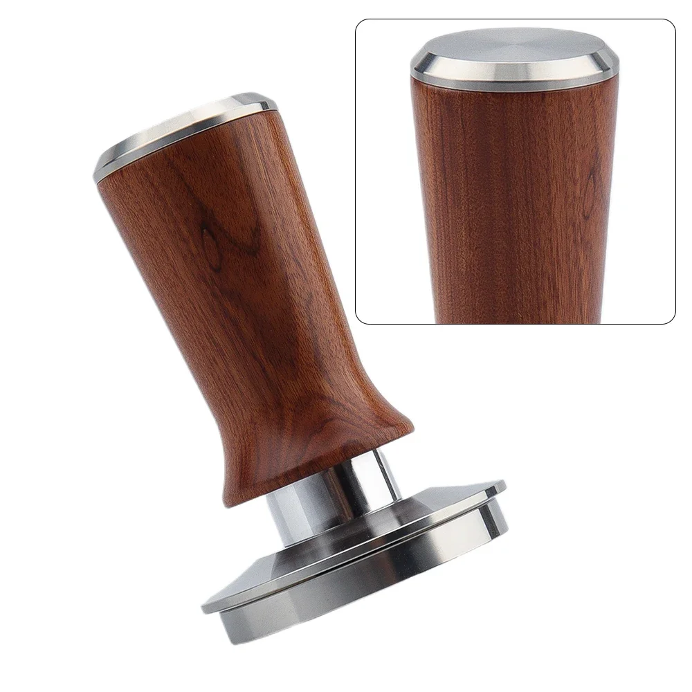 Barista Tools Dual Spring Coffee Tamper High Quality Full Sizes 304 Stainless Steel Tamper Base Spring Loaded Tamper