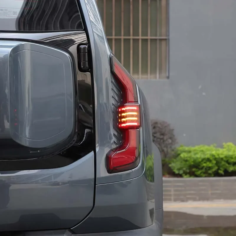 

For 2024+ dark blue G318 taillight smoked black shell car taillight dazzling black shell exterior accessories transparent gray