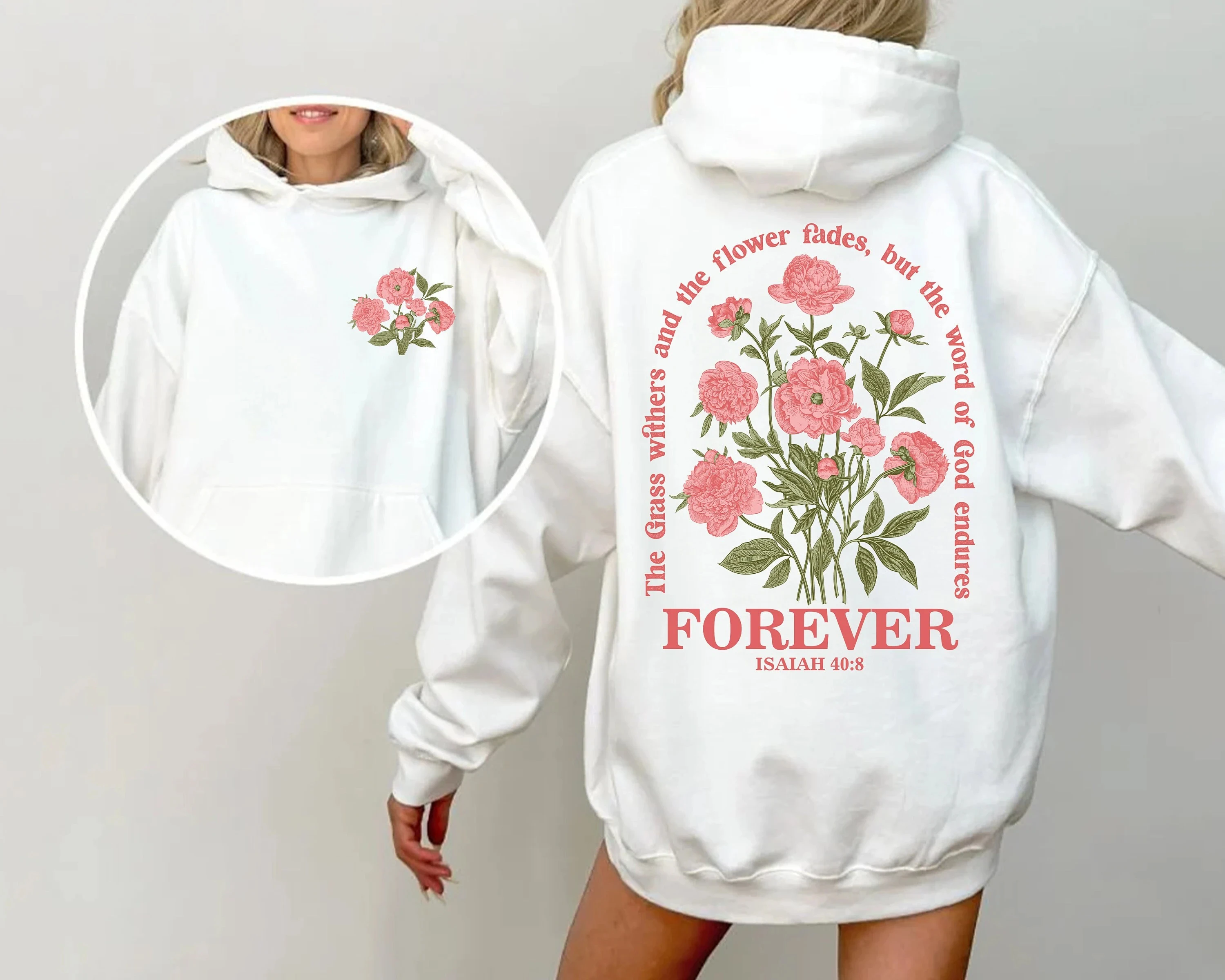 

Forever Hoodie Men's and Women's Long Sleeve Sweatshirt Pullover Y2k Tops Fashion Autumn and Winter Clothing Hoodies