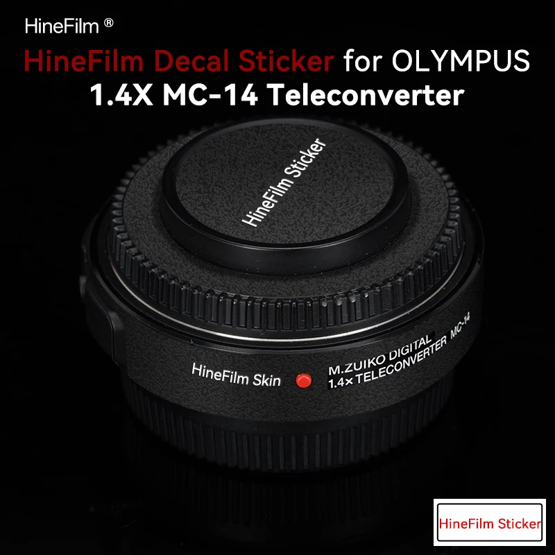 Hinefilm Skin для аксессуаров для камеры Olympus, обертка для Olympus HLD-9 HLD-10 FL-900R 1,4X 2,0X, наклейка на объектив, защитная наклейка для кожи