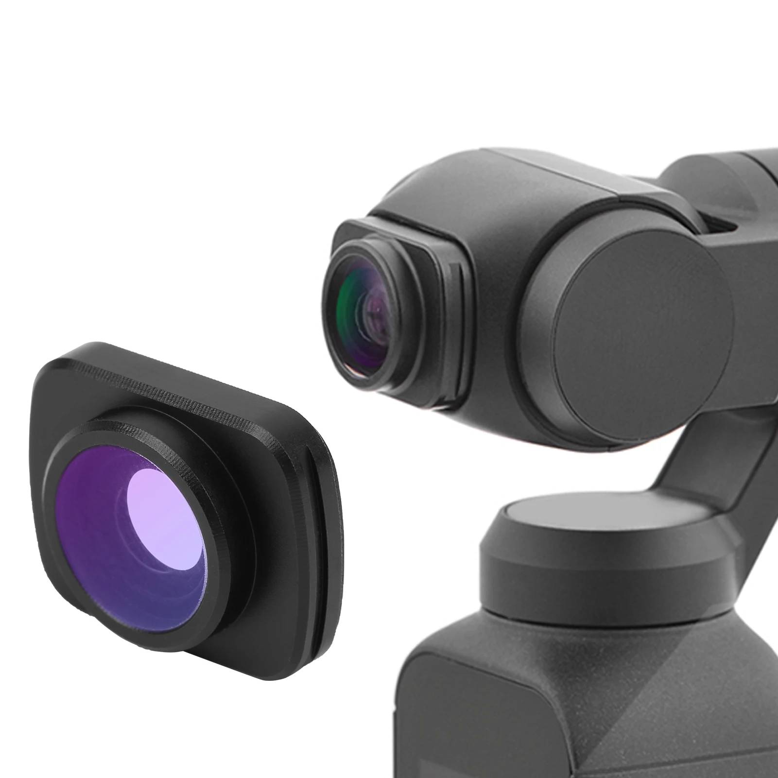 Portable Wide Angle Lens Portable Wide Angle Camera Lens Magnetic Anamorphic Lens for DJI OSMO Pocket1 / Pocket2 Accessories